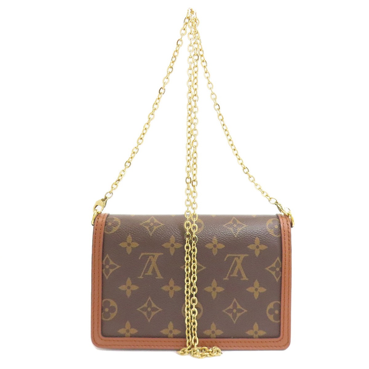 LOUIS VUITTON ルイヴィトン M68746 ポルトフォイユ・ドーフィーヌ ショルダーバッグ モノグラムキャンバス レディース 中古