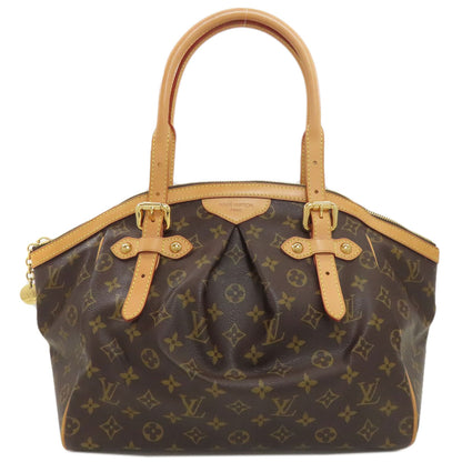 LOUIS VUITTON ルイヴィトン M40144 ティヴォリGM トートバッグ モノグラムキャンバス レディース 中古