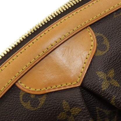 LOUIS VUITTON ルイヴィトン M40144 ティヴォリGM トートバッグ モノグラムキャンバス レディース 中古