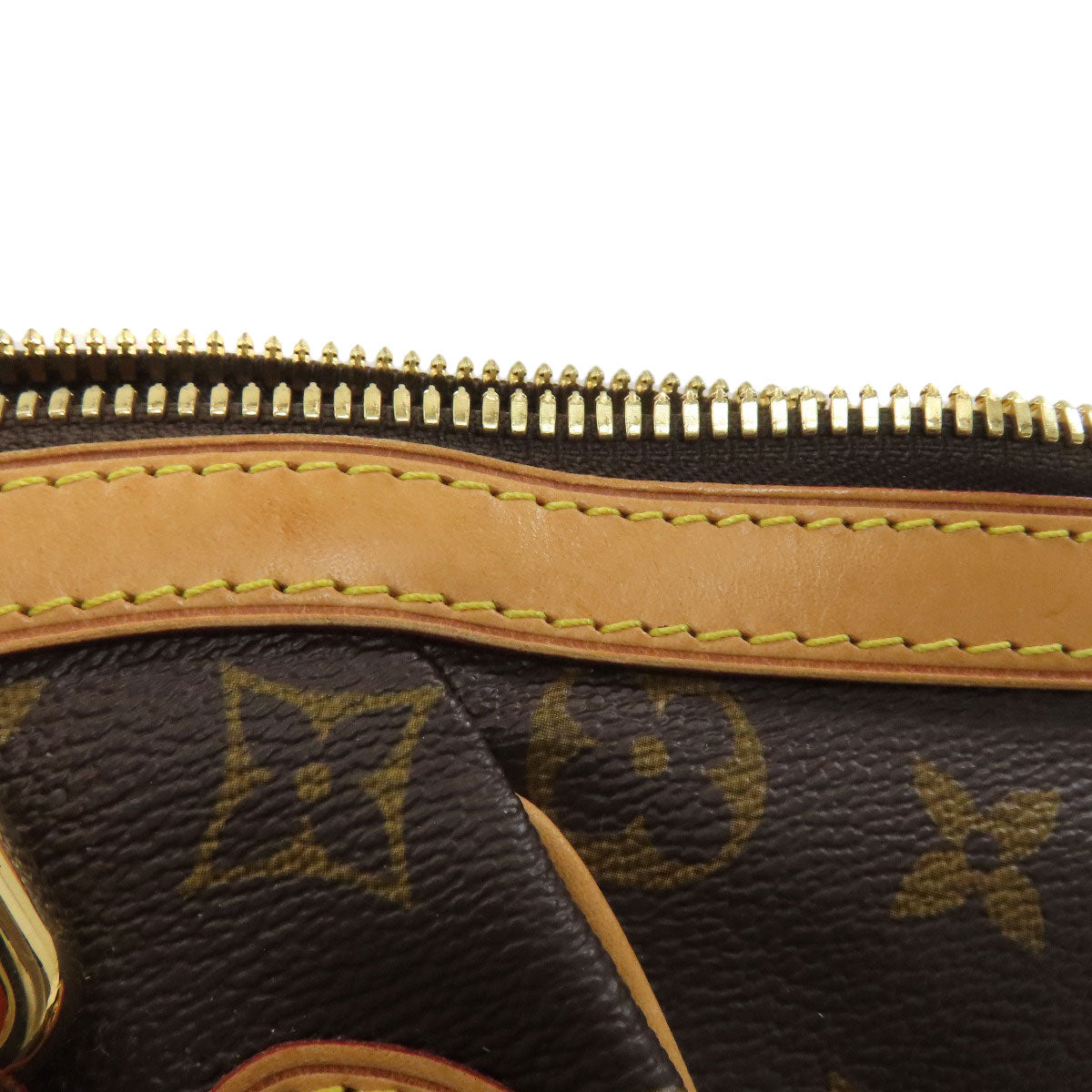 LOUIS VUITTON ルイヴィトン M40144 ティヴォリGM トートバッグ モノグラムキャンバス レディース 中古
