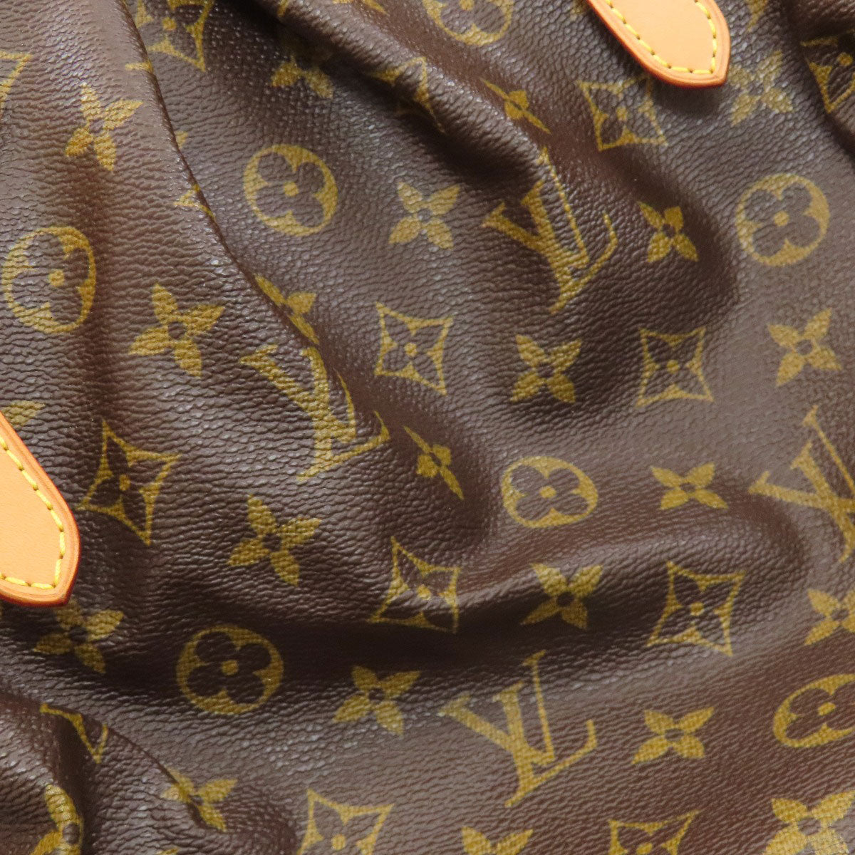 LOUIS VUITTON ルイヴィトン M40144 ティヴォリGM トートバッグ モノグラムキャンバス レディース 中古