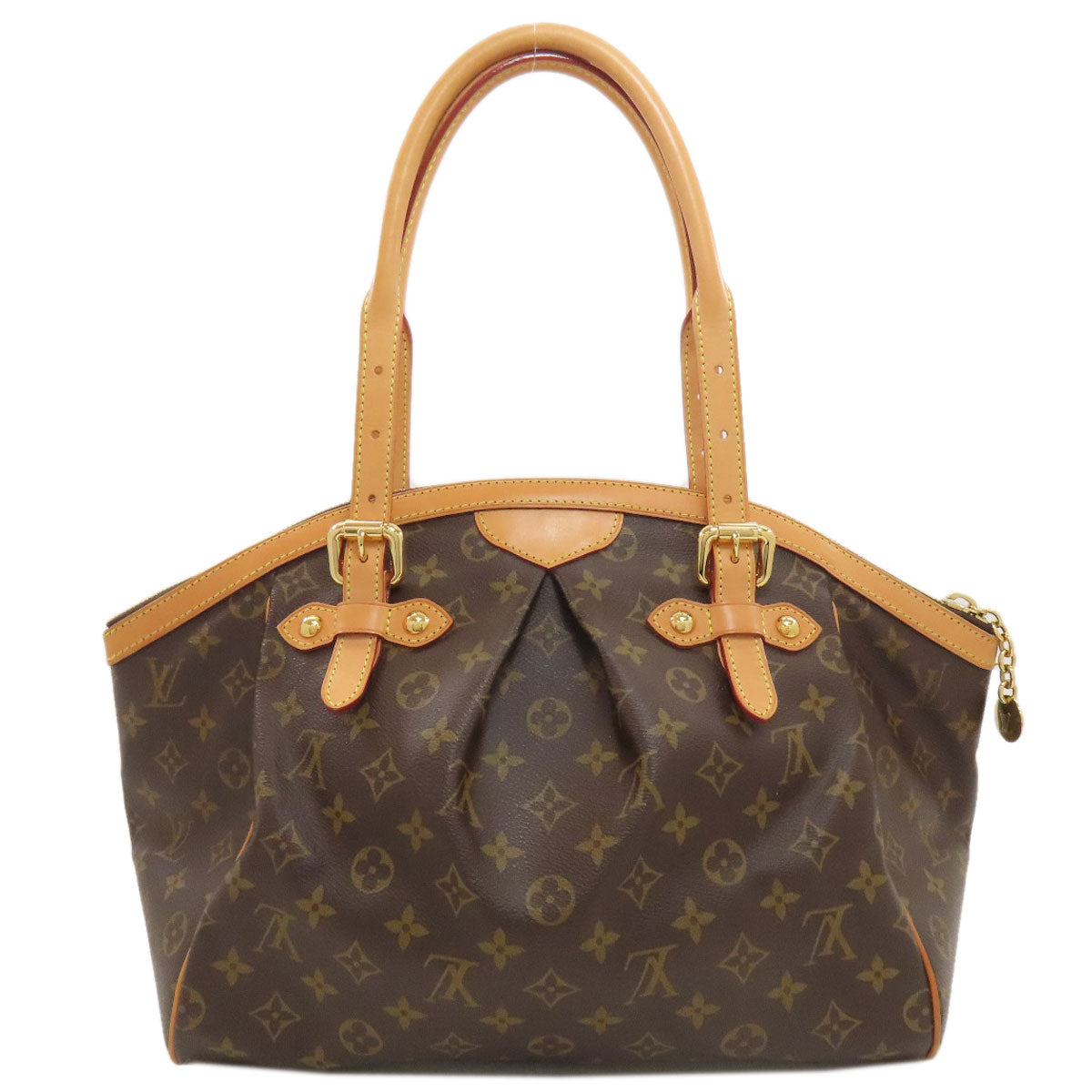LOUIS VUITTON ルイヴィトン M40144 ティヴォリGM トートバッグ モノグラムキャンバス レディース 中古