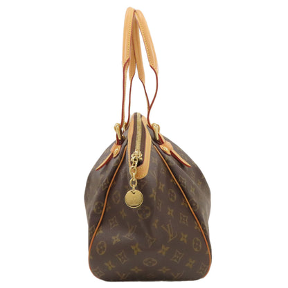 LOUIS VUITTON ルイヴィトン M40144 ティヴォリGM トートバッグ モノグラムキャンバス レディース 中古