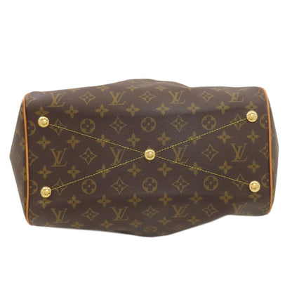 LOUIS VUITTON ルイヴィトン M40144 ティヴォリGM トートバッグ モノグラムキャンバス レディース 中古