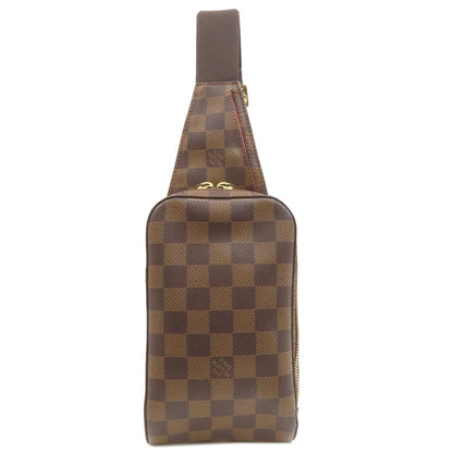 LOUIS VUITTON ルイヴィトン N51994 ジェロニモス ボディバッグ ダミエキャンバス レディース 中古