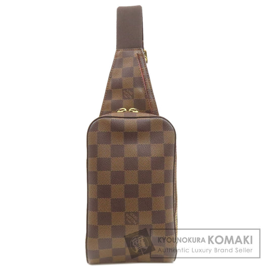 LOUIS VUITTON ルイヴィトン N51994 ジェロニモス ボディバッグ ダミエキャンバス レディース 中古