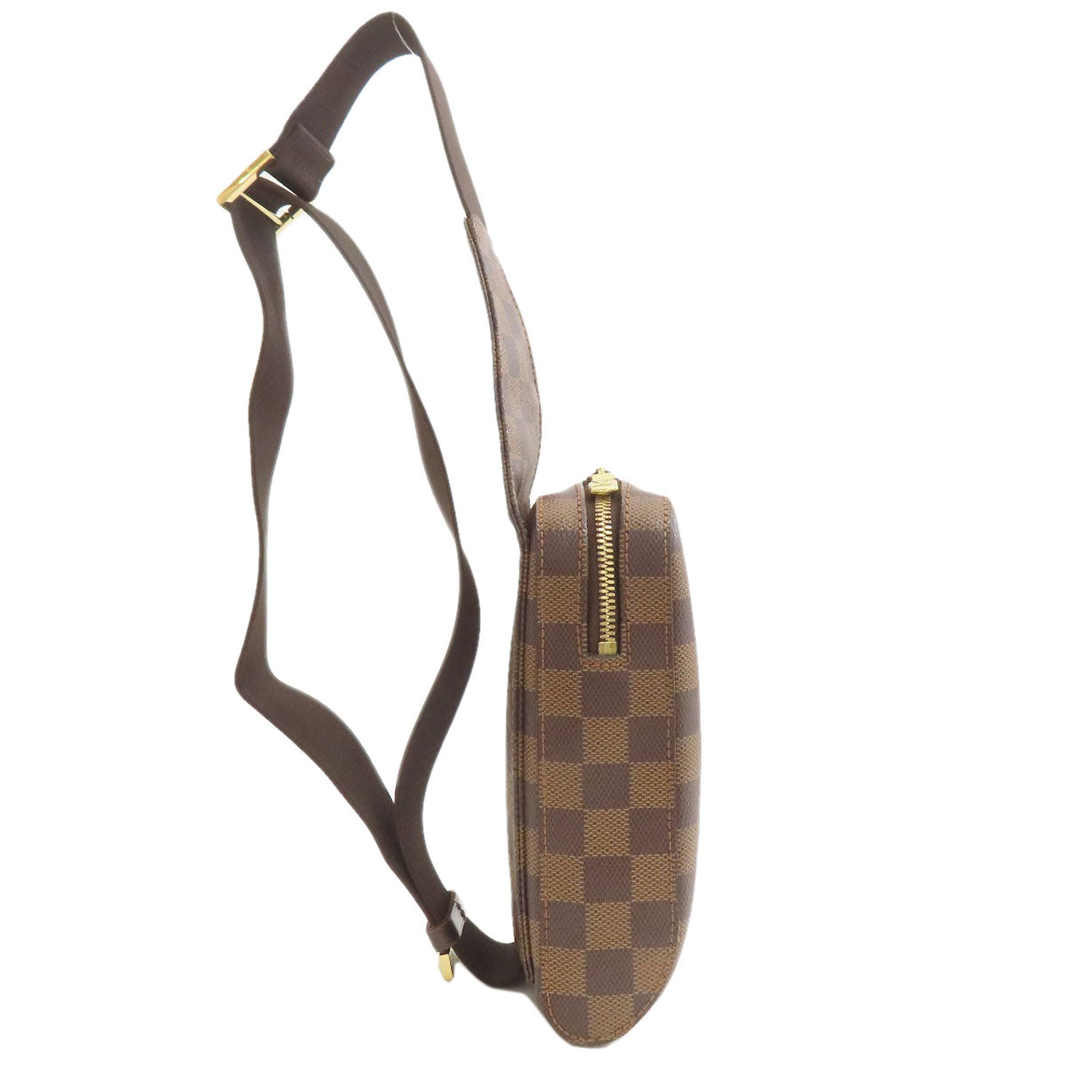 LOUIS VUITTON ルイヴィトン N51994 ジェロニモス ボディバッグ ダミエキャンバス レディース 中古