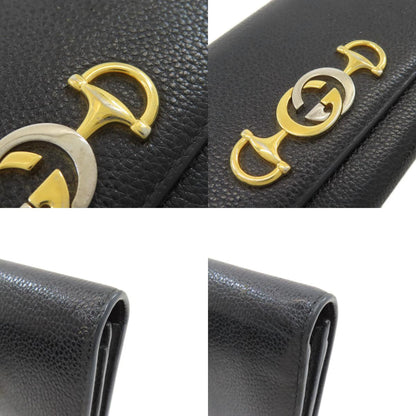 GUCCI グッチ 573612 ズゥミ コンチネンタルウォレット 長財布（小銭入れあり） レザー レディース 中古
