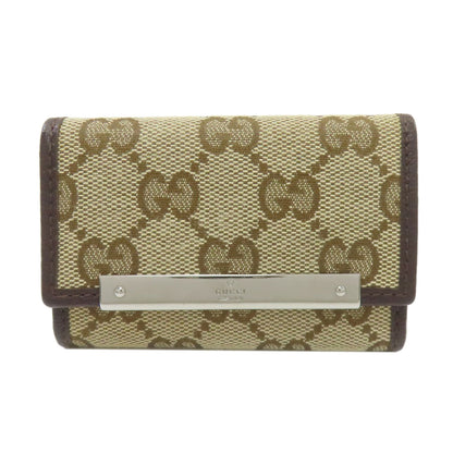 GUCCI グッチ 127048 GGキャンバス キーケース キャンバス レディース 中古