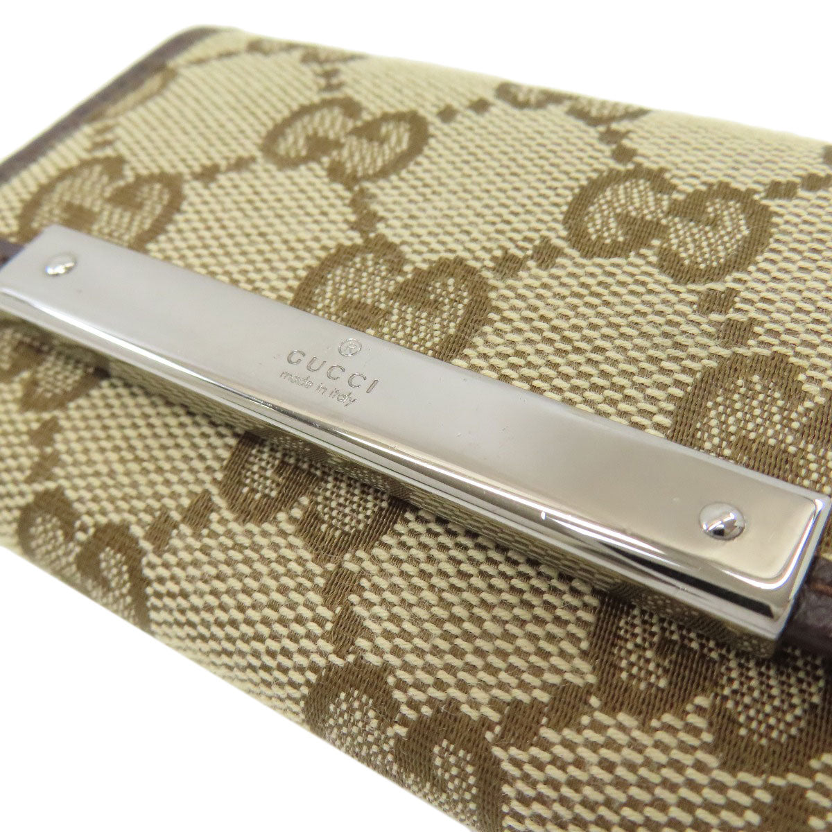 GUCCI グッチ 127048 GGキャンバス キーケース キャンバス レディース 中古