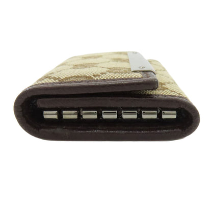 GUCCI グッチ 127048 GGキャンバス キーケース キャンバス レディース 中古
