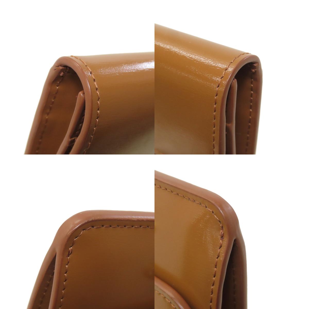 CELINE セリーヌ トリオンフ カードケース レザー レディース 中古