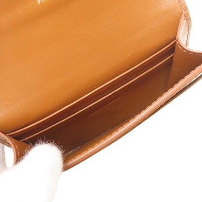 CELINE セリーヌ トリオンフ カードケース レザー レディース 中古