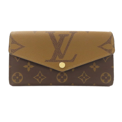 LOUIS VUITTON ルイヴィトン M80726 ポルトフォイユ・サラ 長財布（小銭入れあり） モノグラムリバース レディース 中古