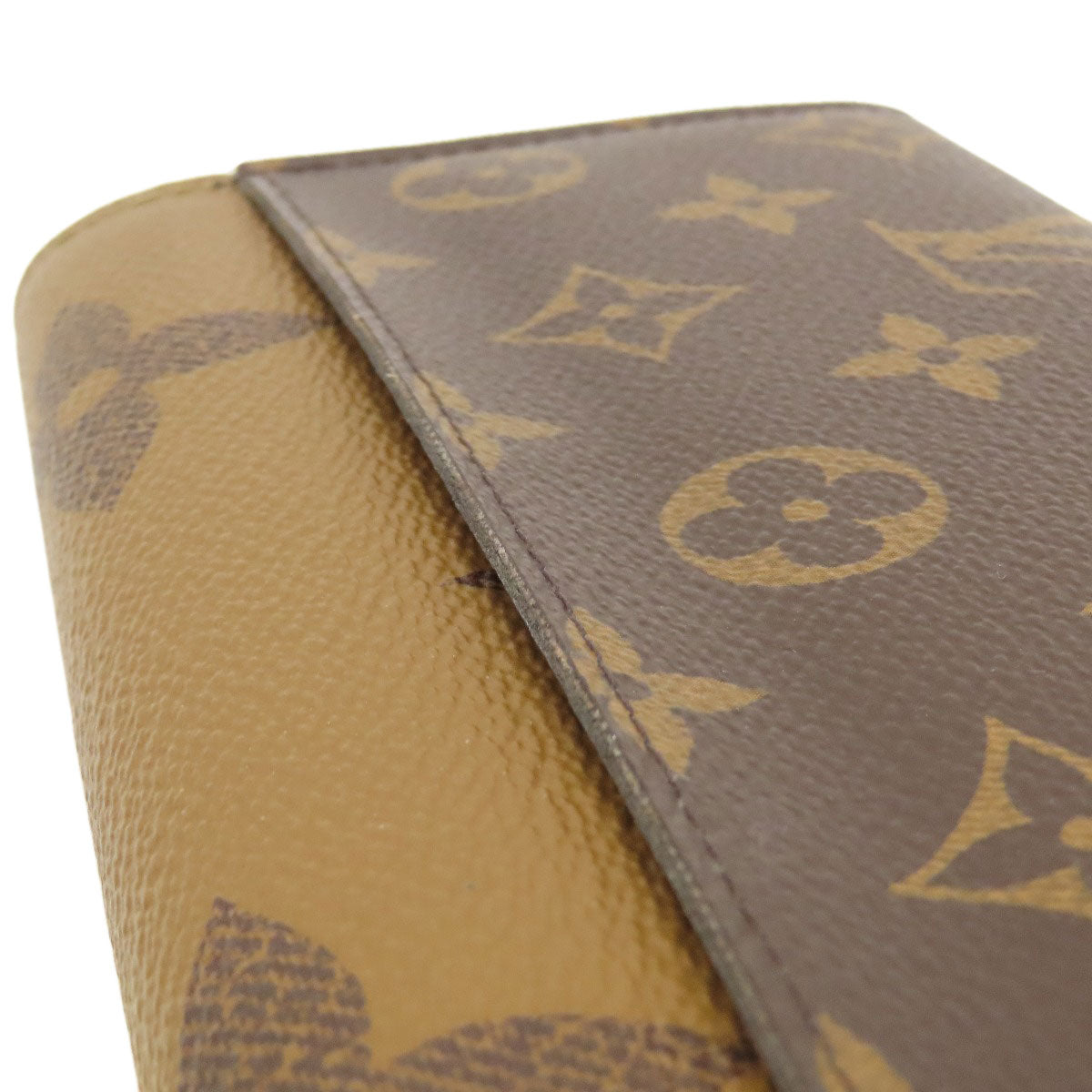 LOUIS VUITTON ルイヴィトン M80726 ポルトフォイユ・サラ 長財布（小銭入れあり） モノグラムリバース レディース 中古