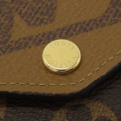 LOUIS VUITTON ルイヴィトン M80726 ポルトフォイユ・サラ 長財布（小銭入れあり） モノグラムリバース レディース 中古