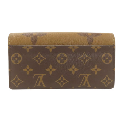 LOUIS VUITTON ルイヴィトン M80726 ポルトフォイユ・サラ 長財布（小銭入れあり） モノグラムリバース レディース 中古