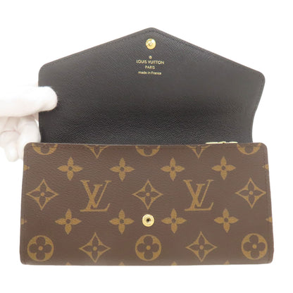 LOUIS VUITTON ルイヴィトン M80726 ポルトフォイユ・サラ 長財布（小銭入れあり） モノグラムリバース レディース 中古