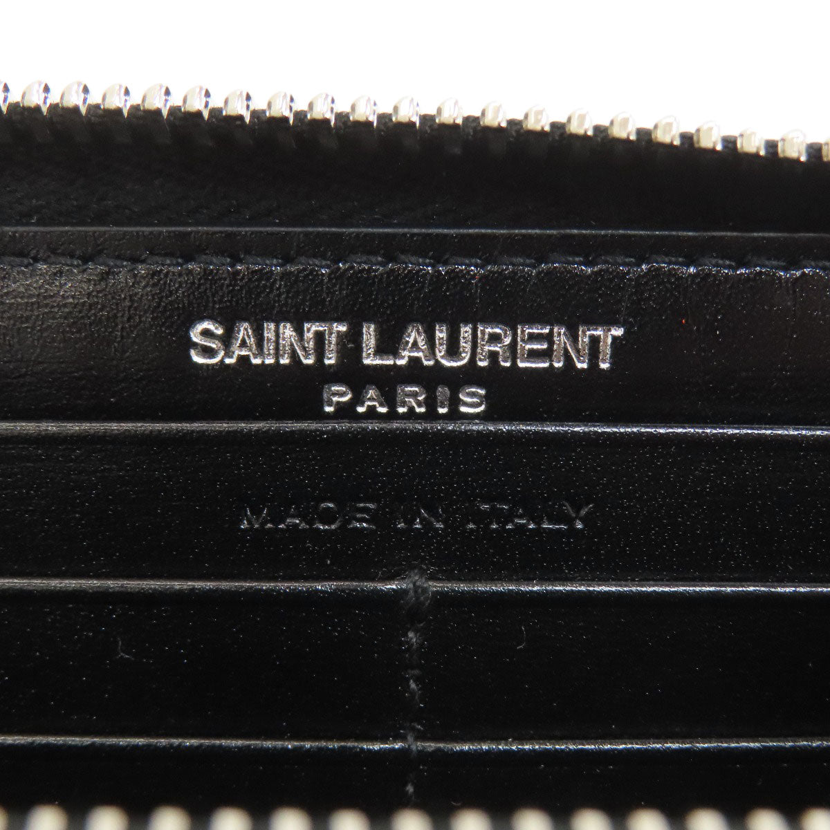SAINT LAURENT サンローラン カサンドラ 長財布（小銭入れあり） レザー レディース 中古