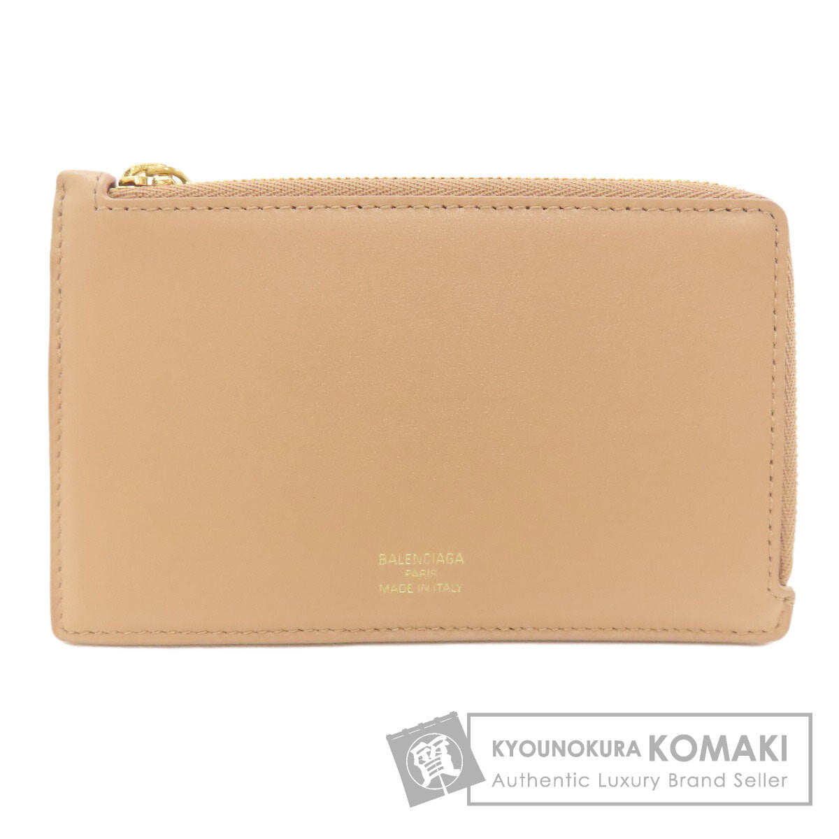 BALENCIAGA バレンシアガ 736734 フラグメントケース コインケース レザー レディース 中古