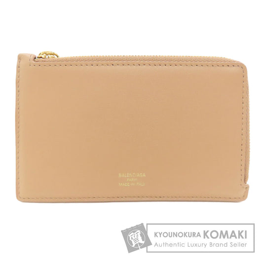 BALENCIAGA バレンシアガ 736734 フラグメントケース コインケース レザー レディース 中古