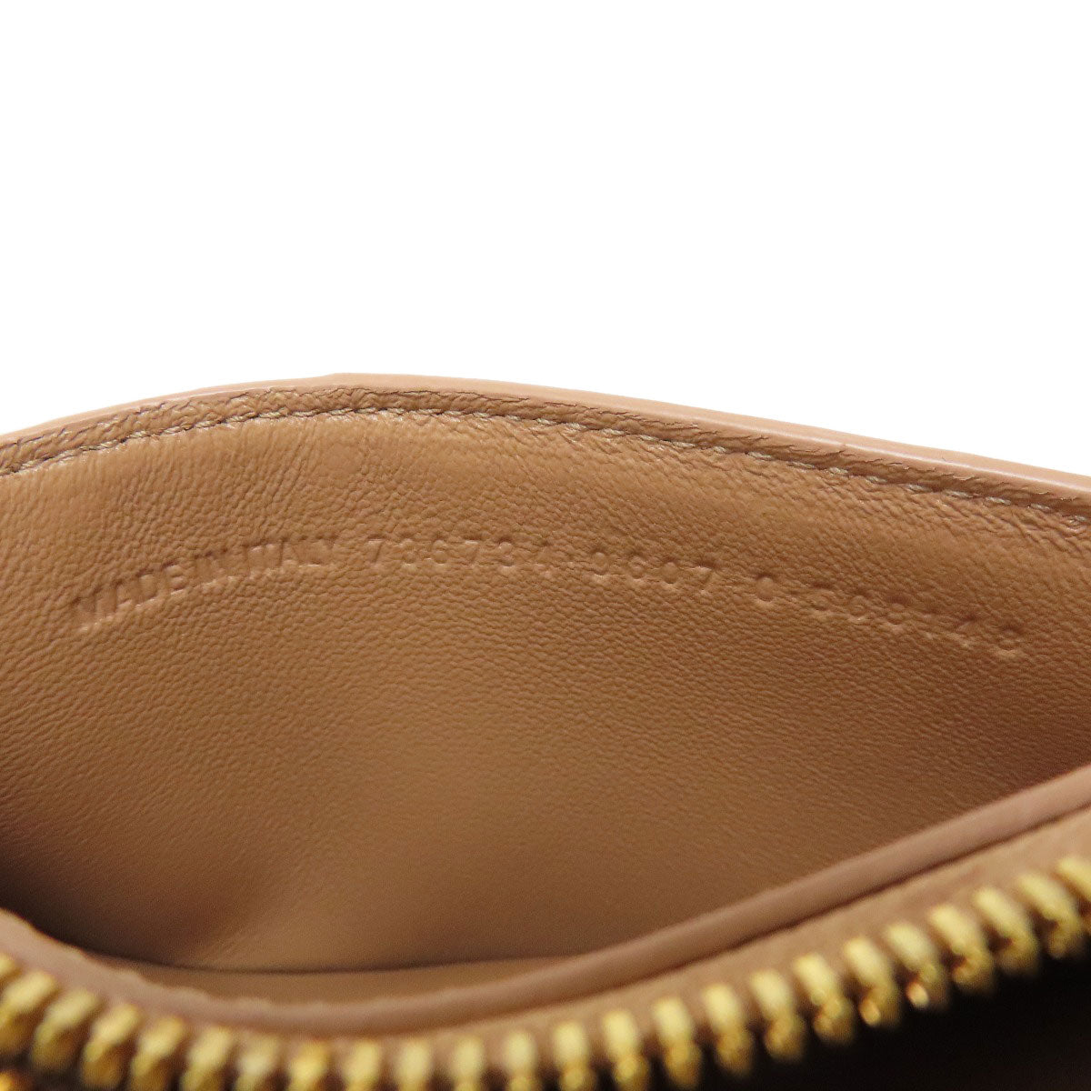 BALENCIAGA バレンシアガ 736734 フラグメントケース コインケース レザー レディース 中古