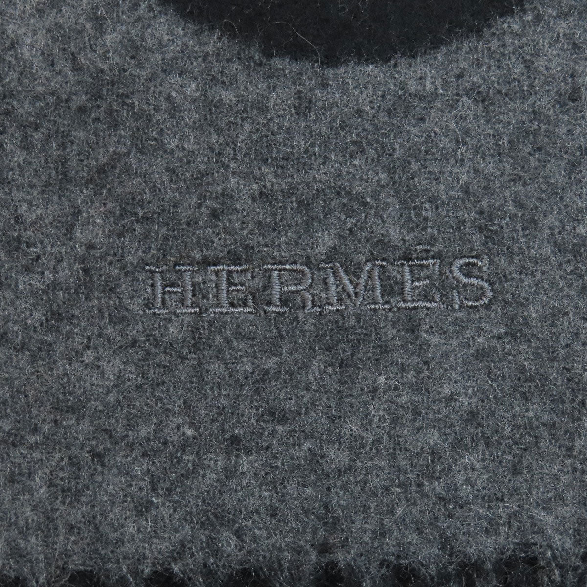 HERMES エルメス エニー・モール マフラー カシミヤ レディース 中古