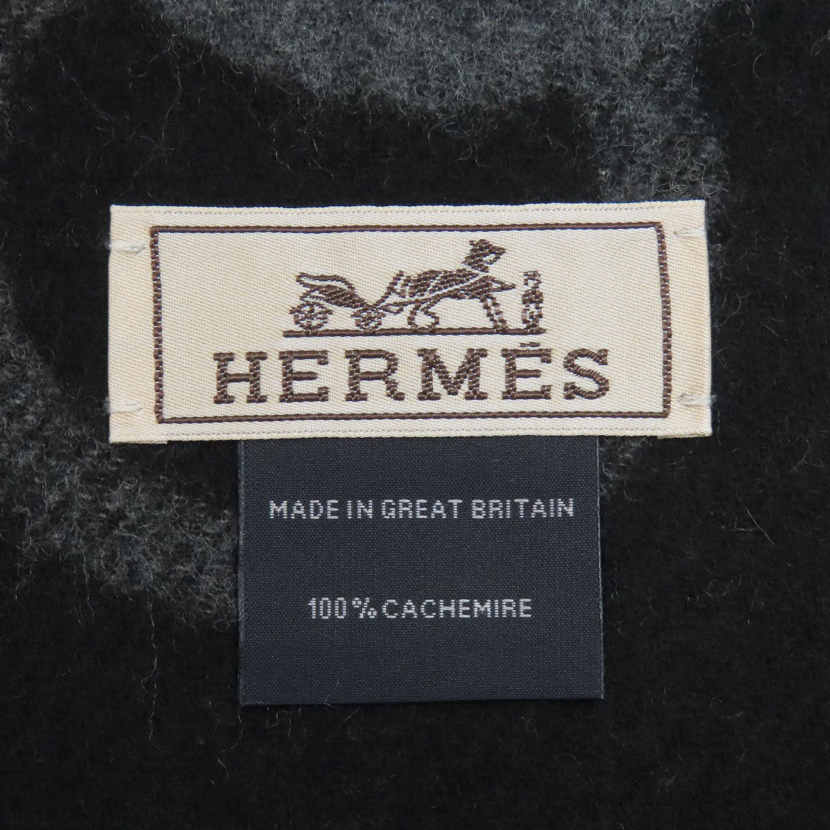 HERMES エルメス エニー・モール マフラー カシミヤ レディース 中古