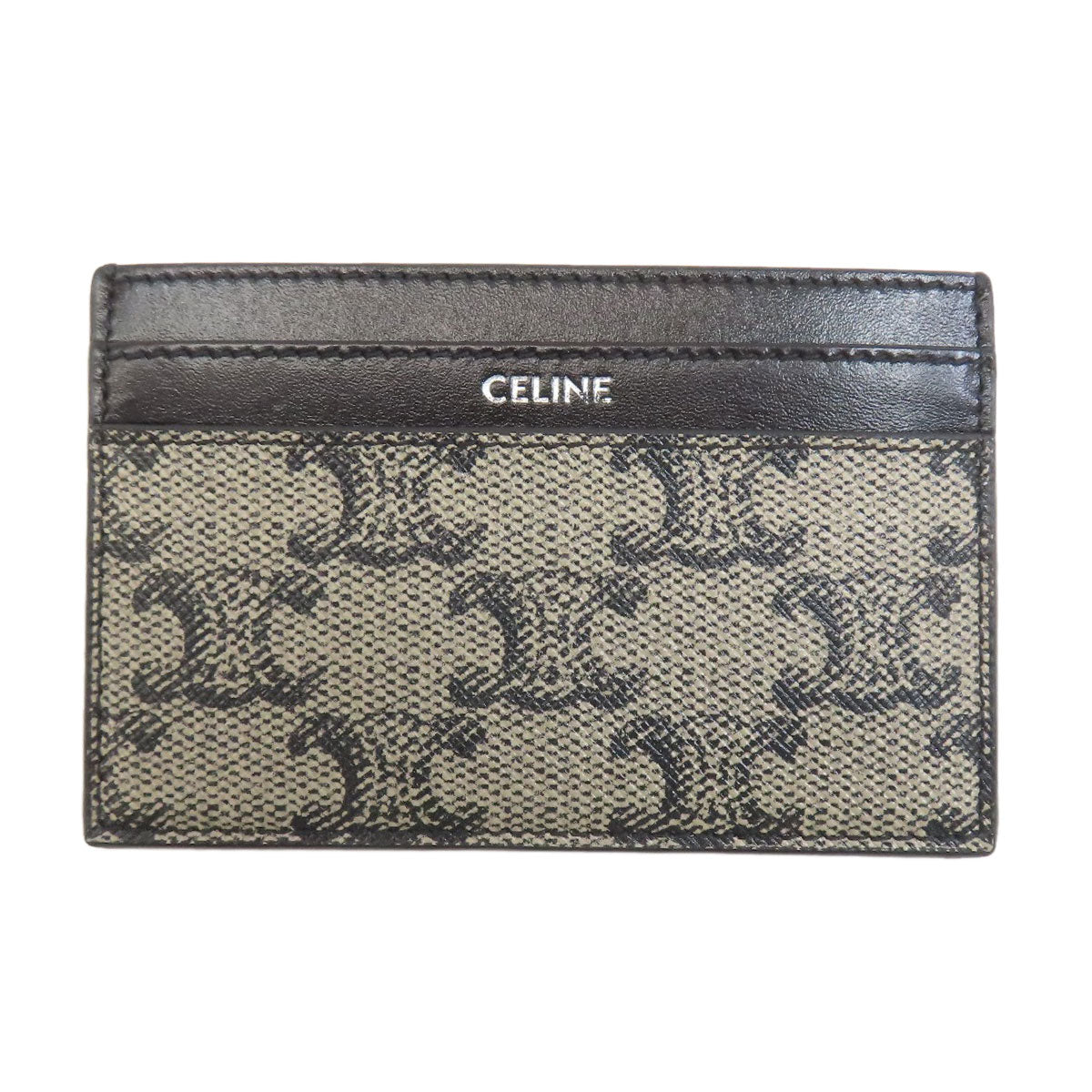 セリーヌ トリオンフ カードケース マカダム柄 CELINE セリーヌ カードケース 京の蔵小牧 – ブランド京の蔵小牧