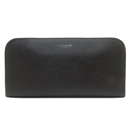 SAINT LAURENT サンローラン ラウンドファスナー 長財布（小銭入れあり） カーフ レディース 中古