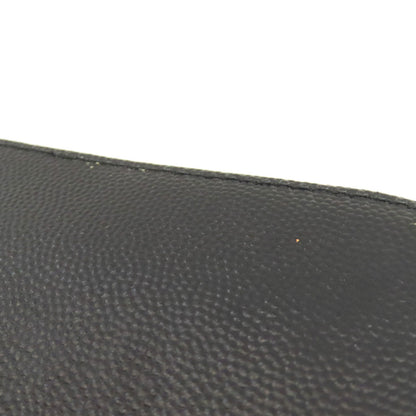 SAINT LAURENT サンローラン ラウンドファスナー 長財布（小銭入れあり） カーフ レディース 中古