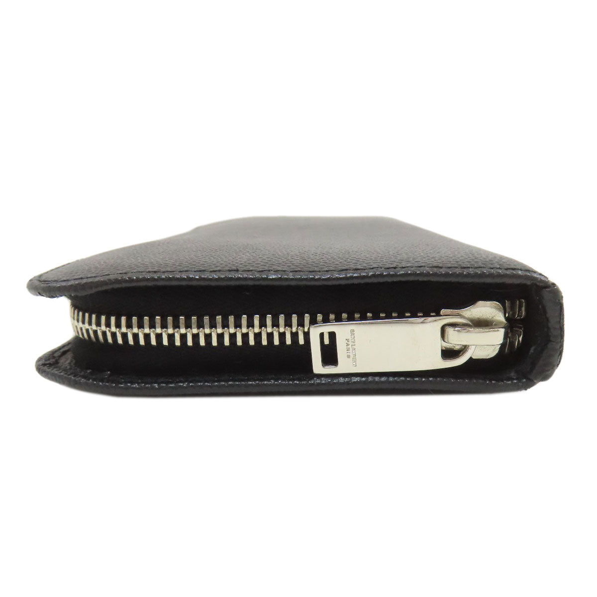 SAINT LAURENT サンローラン ラウンドファスナー 長財布（小銭入れあり） カーフ レディース 中古