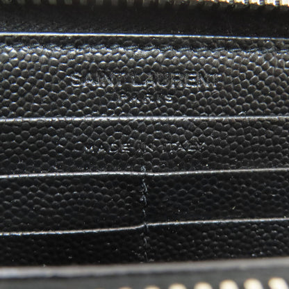 SAINT LAURENT サンローラン ラウンドファスナー 長財布（小銭入れあり） カーフ レディース 中古