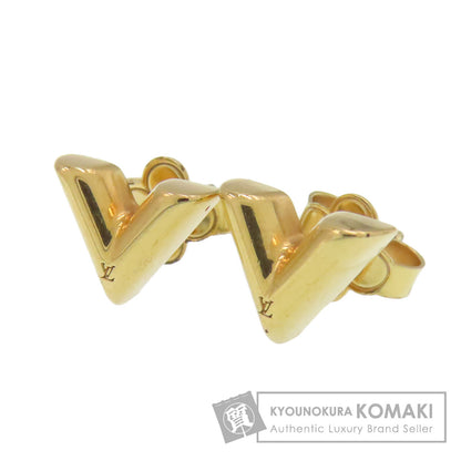 LOUIS VUITTON ルイヴィトン M68153 エセンシャルV ピアス 金属製 レディース 中古