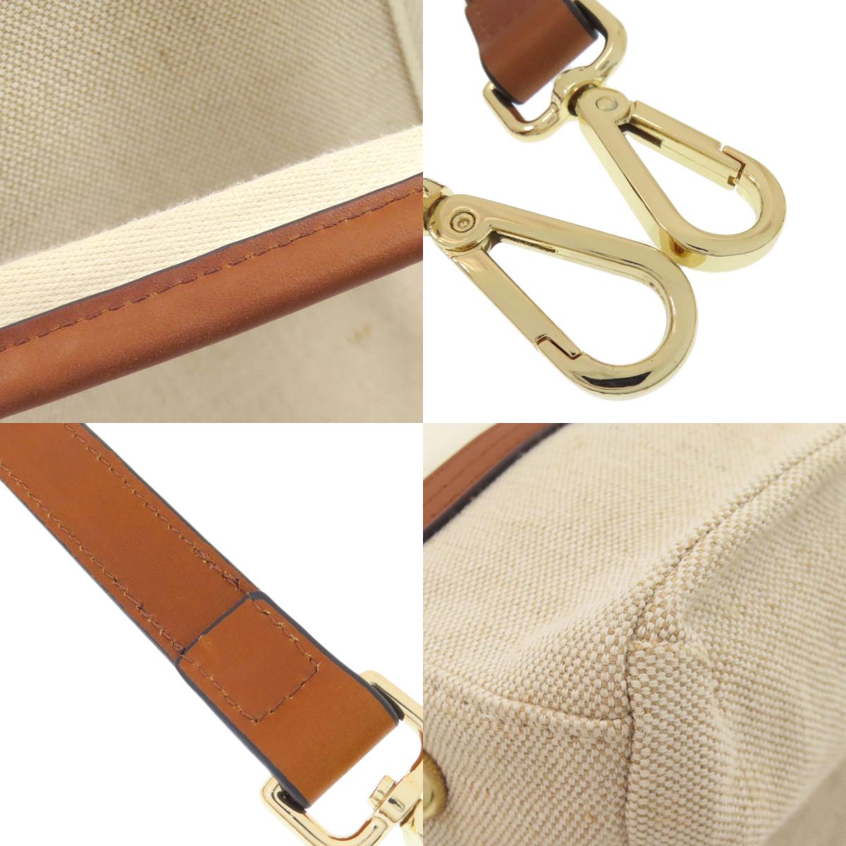 CHLOE クロエ マザーズバッグ 2WAY トートバッグ キャンバス レディース 中古