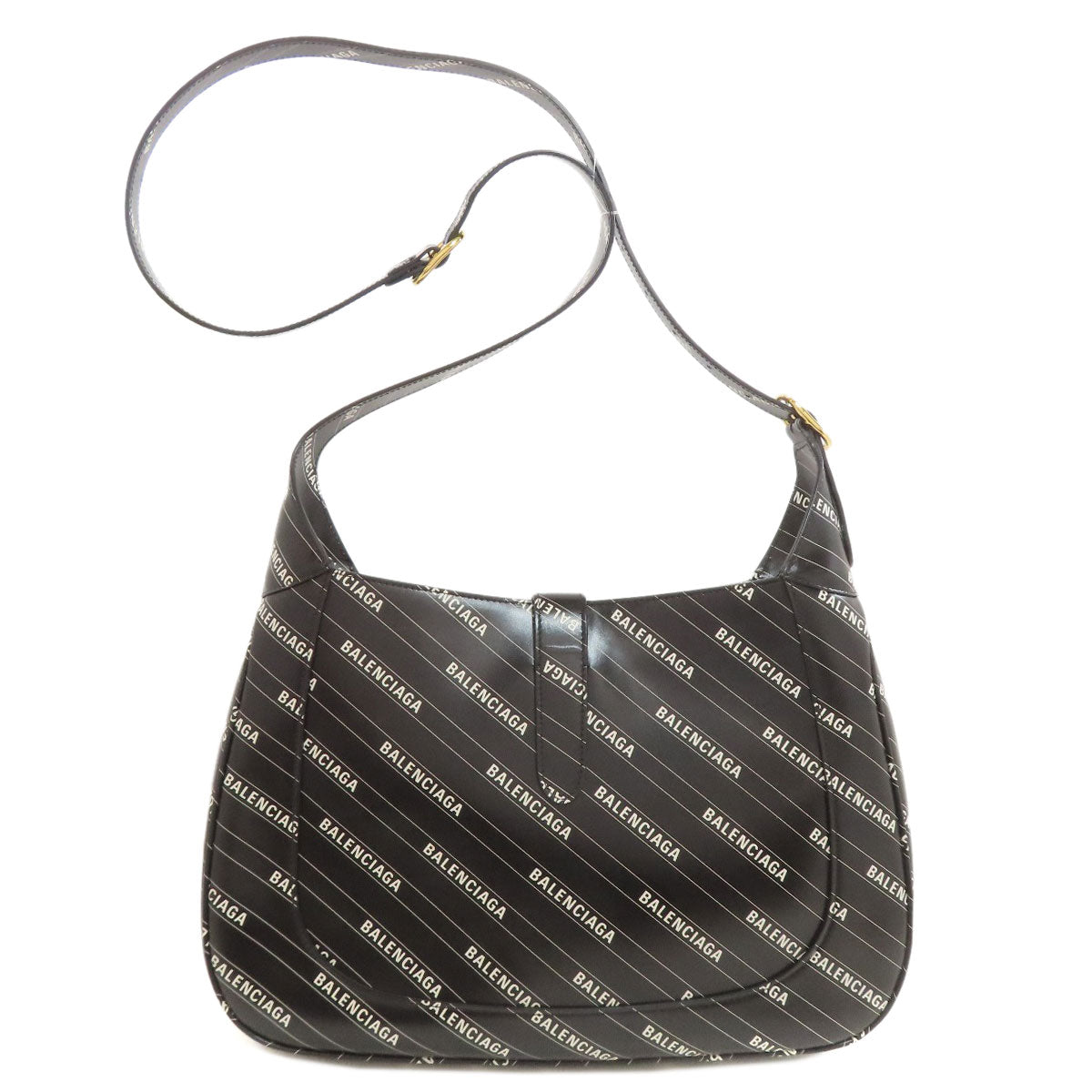 GUCCI グッチ 636712 グッチ バレンシアガ コラボ ジャッキー ショルダーバッグ カーフ レディース 中古