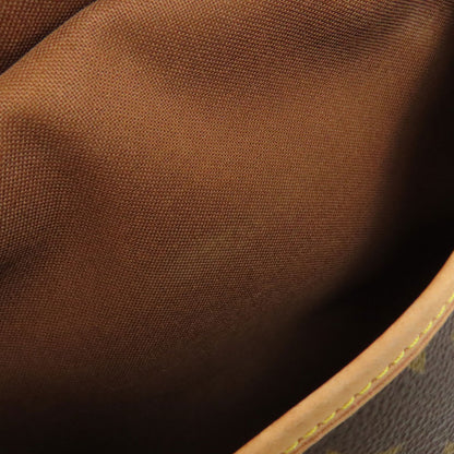 LOUIS VUITTON ルイヴィトン M42256 ソミュール30 ショルダーバッグ モノグラムキャンバス レディース 中古