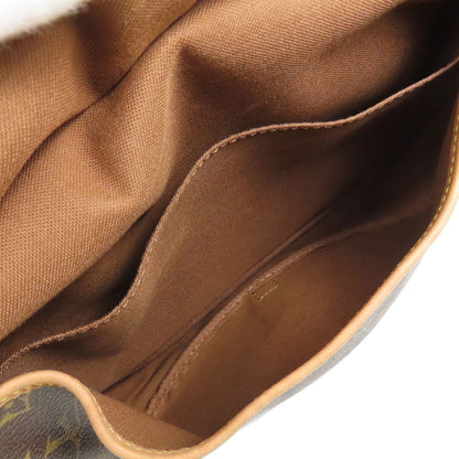 LOUIS VUITTON ルイヴィトン M42256 ソミュール30 ショルダーバッグ モノグラムキャンバス レディース 中古