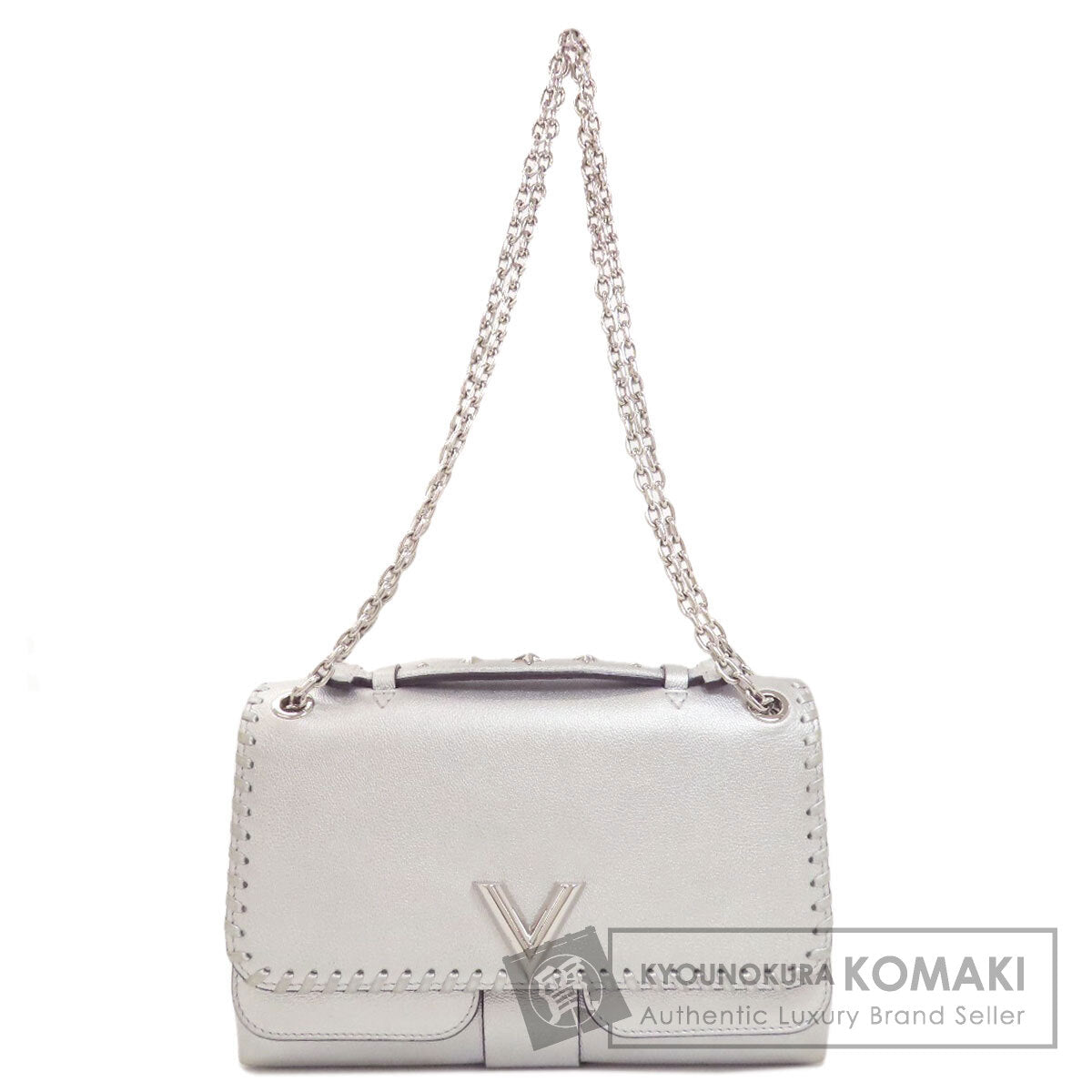 LOUIS VUITTON ルイヴィトン M43201 ヴェリーチェーン ショルダーバッグ カーフ レディース 中古