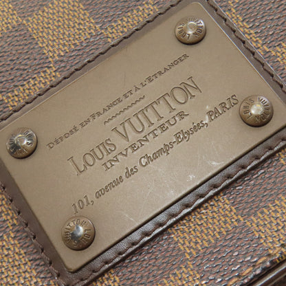 LOUIS VUITTON ルイヴィトン N51211 ブルックリンMM ショルダーバッグ ダミエキャンバス レディース 中古