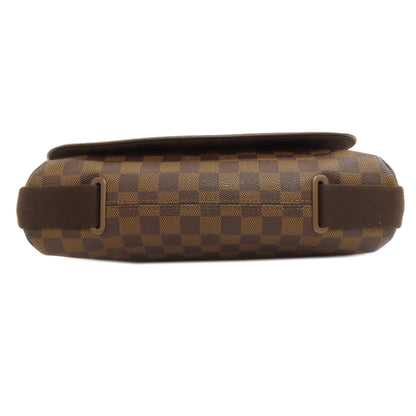LOUIS VUITTON ルイヴィトン N51211 ブルックリンMM ショルダーバッグ ダミエキャンバス レディース 中古