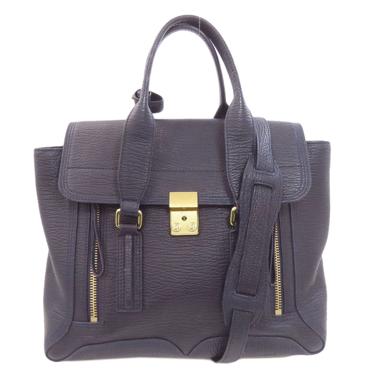 3.1 PHILLIP LIM スリーワンフィリップリム 2WAY ハンドバッグ レザー レディース 中古