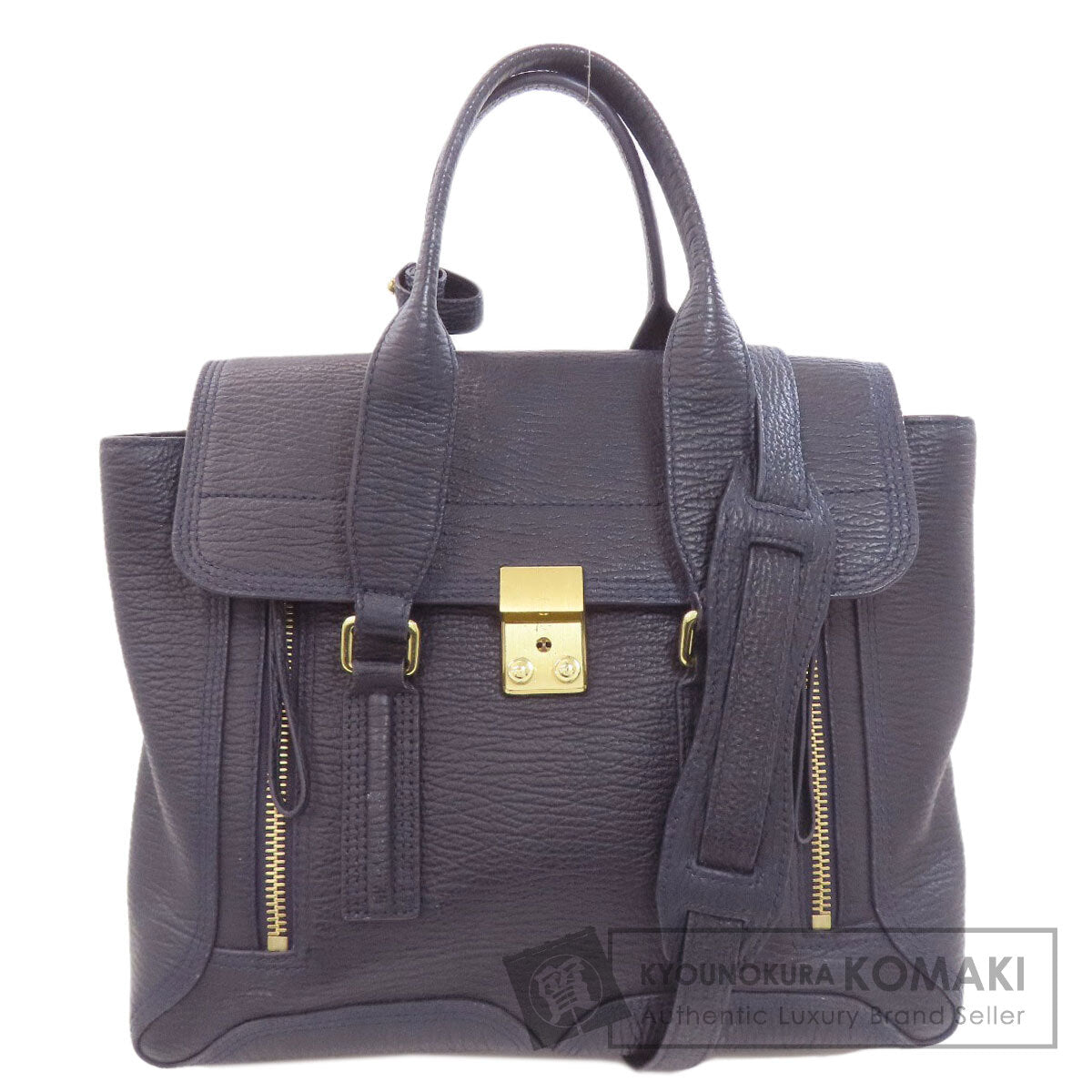 3.1 PHILLIP LIM スリーワンフィリップリム 2WAY ハンドバッグ レザー レディース 中古