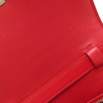 CELINE セリーヌ クラシックボックス ショルダーバッグ カーフ レディース 中古