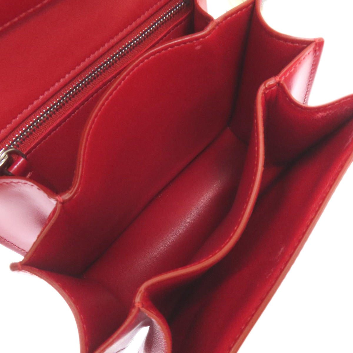 CELINE セリーヌ クラシックボックス ショルダーバッグ カーフ レディース 中古