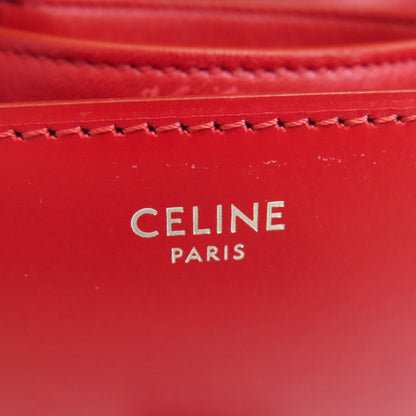 CELINE セリーヌ クラシックボックス ショルダーバッグ カーフ レディース 中古