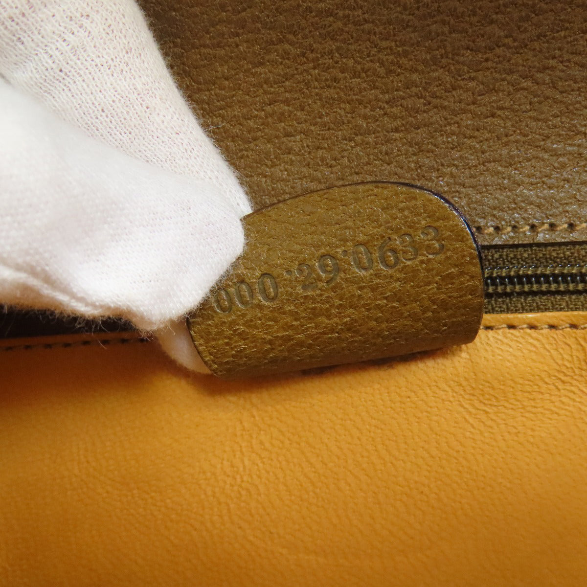 GUCCI グッチ 000・29・0633 バンブーハンドル 2WAY ハンドバッグ カーフ レディース 中古