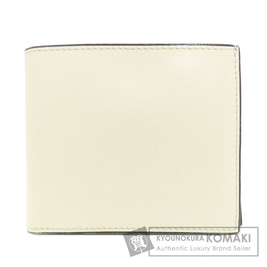 Valextra ヴァレクストラ シンプルデザイン 二つ折り財布（小銭入れあり） レザー レディース 中古