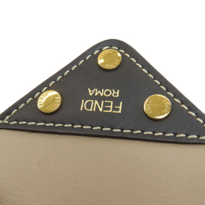 FENDI フェンディ フリップ 2WAY ハンドバッグ カーフ レディース 中古