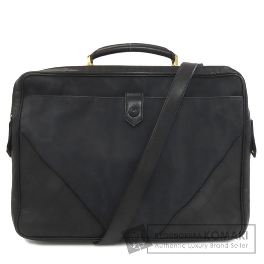 CHANEL シャネル マトラッセ ゴールド金具 2WAY ビジネスバッグ キャンバス メンズ 中古